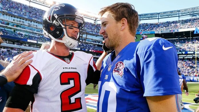 Matt Ryan Eli Manning Falcons Giants 696x392