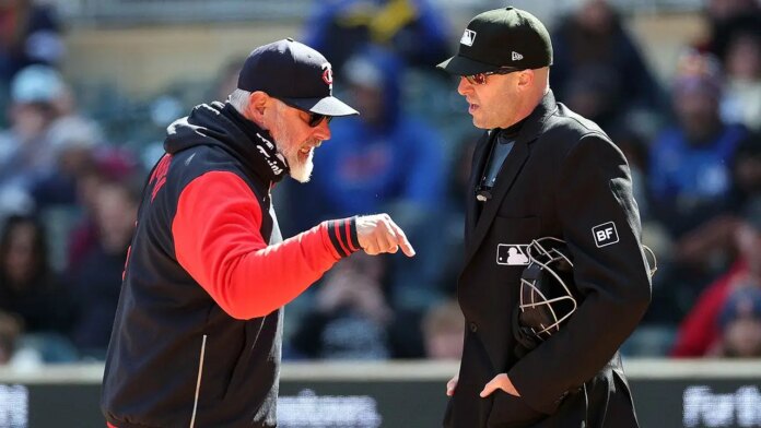 Derek Shelton Umpire Argument Fox News 001 696x392