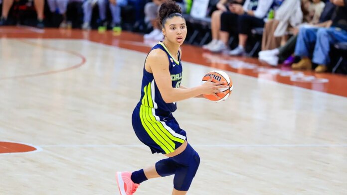 Dallas Wings Guard Azzi Fudd 696x392