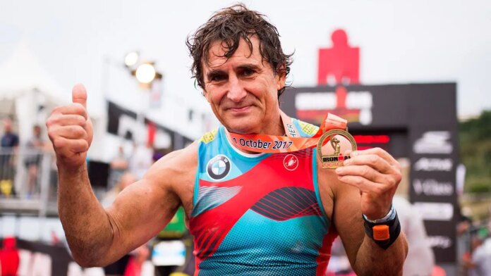 Driver And Paracyclist Alex Zanardi 696x392
