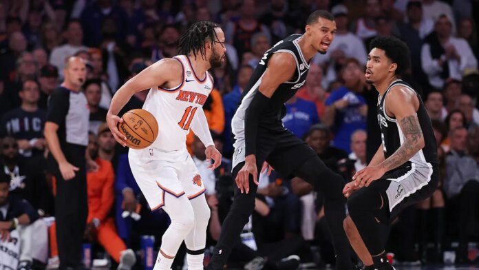 Jalen Brunson Victor Wembanyama Nba Finals Fox News 002 696x392