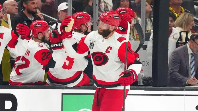 Jordan Staal Carolina Hurricanes Goal Fox News 001 696x392