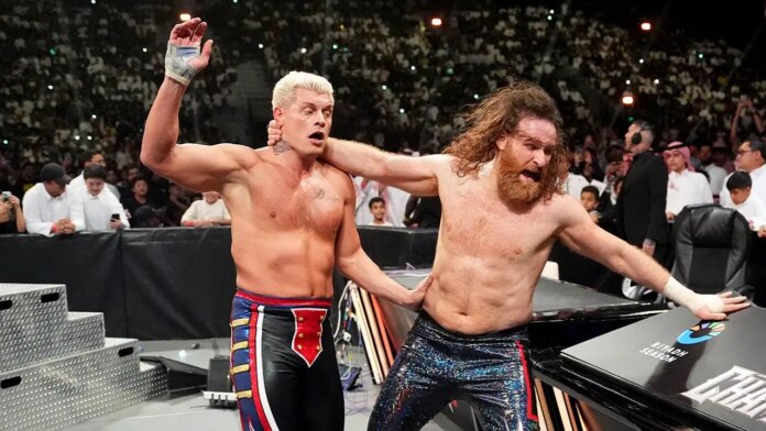Sami Zayn Cody Rhodes Riyadh Fox News 001 696x392