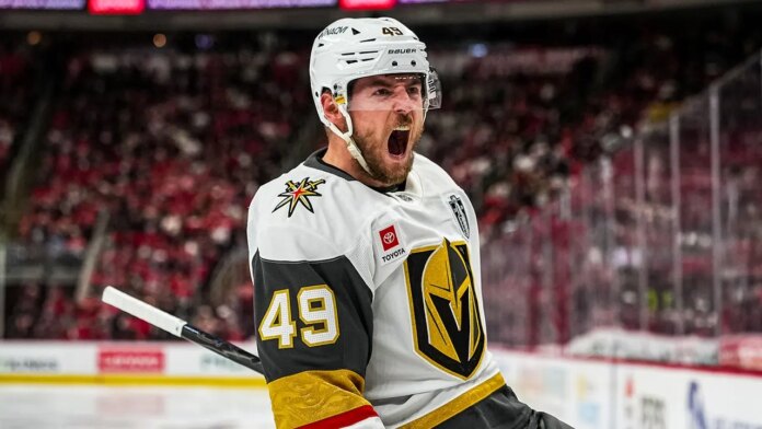 Tomas Hertl Vegas Golden Knights Goal Fox News 001 696x392