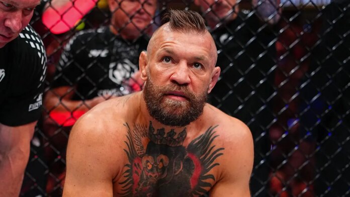 3ec00e38 Conor McGregor UFC 329 696x392