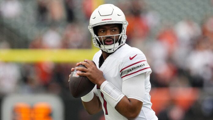 Jacoby Brissett Warms Up Cardinals Bengals 696x392