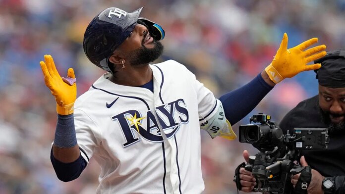 Junior Caminero Home Run Fox News 001 696x392