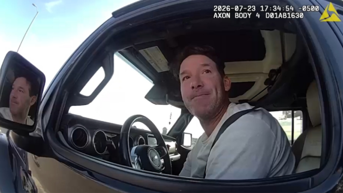 Tony Romo Arrest Footage 696x392