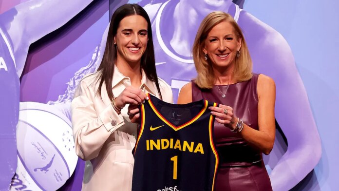Wnba Cathy Engelbert Caitlin Clark 001 696x392