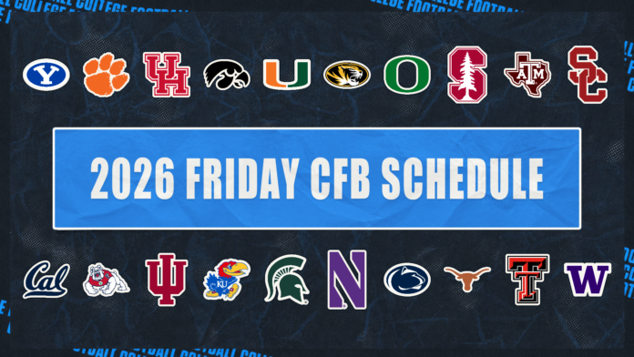2026 College Football Friday Schedule Logo Rails 1920x1080 1 696x392