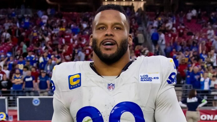 Aaron Donald Los Angeles Rams Fox News 001 696x392
