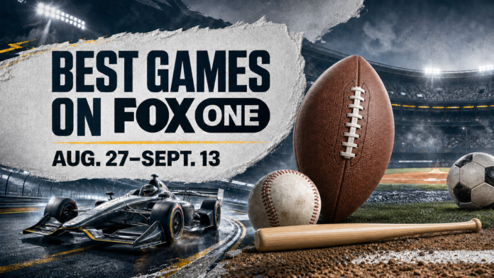 Best Games On Fox One Aug 27 Sept 13 Horizontal V3 696x392