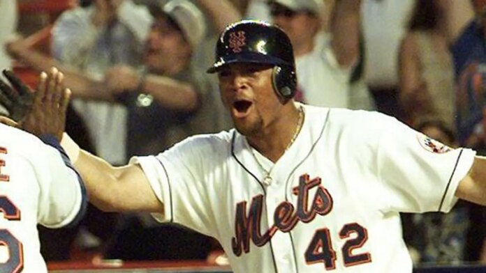 Brian Mcrae Mets Home Opener Shea Stadium 696x392