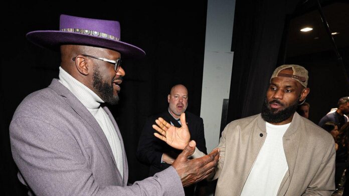 Shaq Lebron All Star Game 696x392